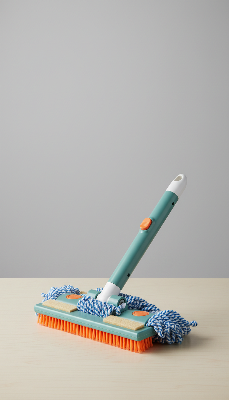 Ergonomic Mop Flexible Head